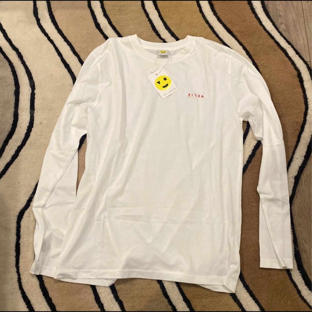 Yeah Right NYC “Pizza” Long Sleeve - Unisex Medium